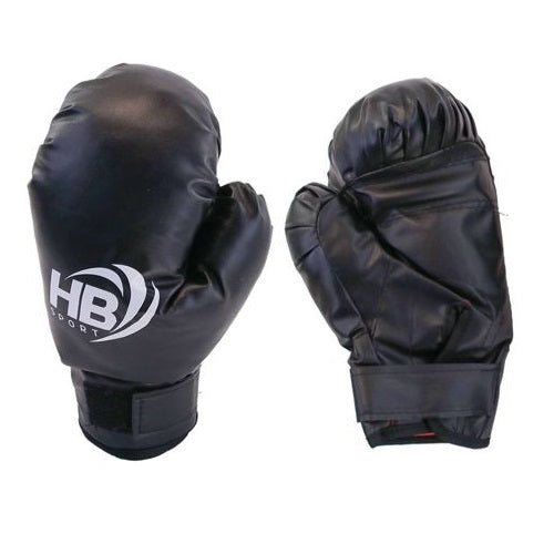 Hb Guantoni Da Boxe Coppia Guanti Pugilato Uomo Per Allenamento Con Sacco Neri