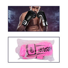 Hb Guantoni Da Boxe Coppia Guanti Pugilato Uomo Per Allenamento Sacco Gara Rosa
