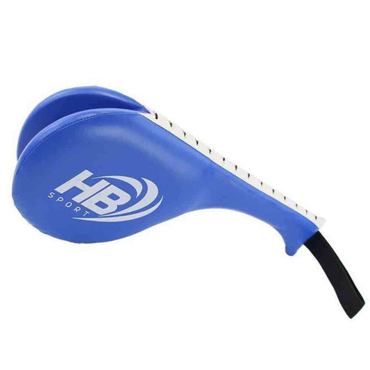 Hb Colpitore Doppio Paracolpi Taekwondo Karate Arti Marziali Kick Boxing Blu