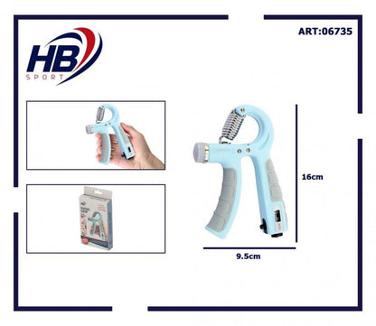 Handgrip Regolabile 5-60Kg Attrezzo Pinza Manopole Molla Mani Muscoli Hand Grip