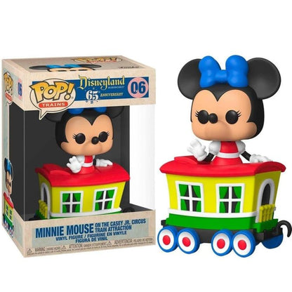 Funko Pop! Trains Disneyland 65Th (06) Minnie Mouse On The Casey Jr Vinyl Figure