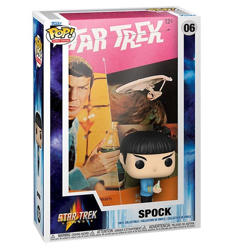 Funko Pop ! Comic Covers Star Trek Universe - (06) Spock Vinyl Figure - Cover