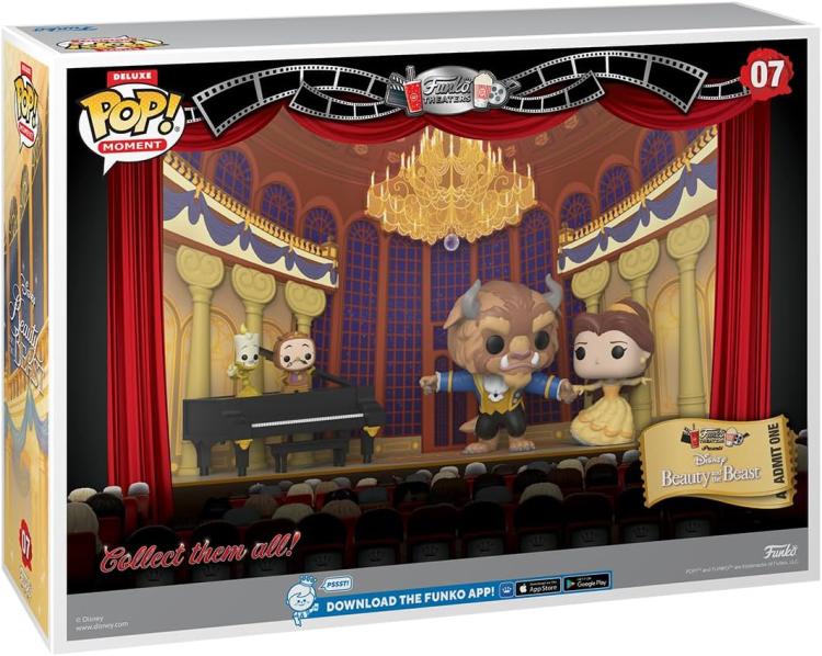 Funko Pop ! Disney - La Bella E La Bestia (07) Tale As Old As Time Vinyl Figure