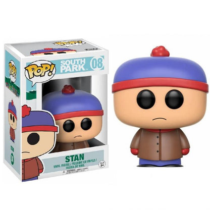Funko Pop ! South Park - Stan (08) Statuetta Statua Cartoon Vinyl Action Figure