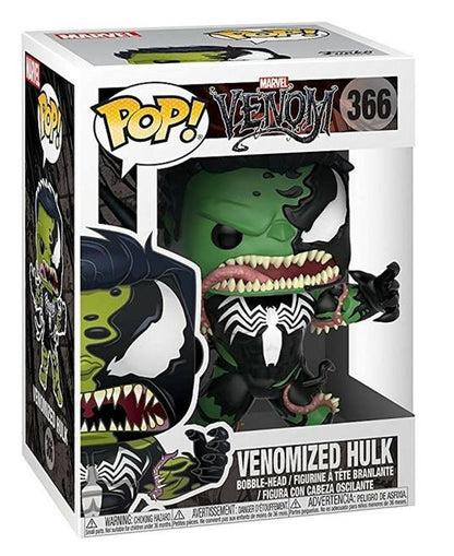 Funko Pop ! Marvel - Venom (366) Venomized Hulk Vinyl  FIgure 9Cm