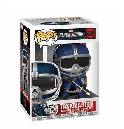 Funko Pop Marvel Black Widow 606 Taskmaster Vinyl Figure Olga Kurylenko Statua