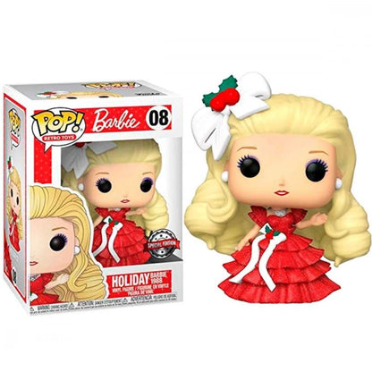 Funko Pop! Retro Toys: Barbie (08) Holiday Barbie 1988 (Special Edition) Figure