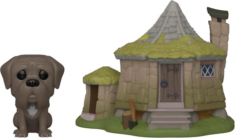 Funko Pop ! Harry Potter (08) Hagrid'S Hut With Fang Vinyl Figure Statua 15Cm