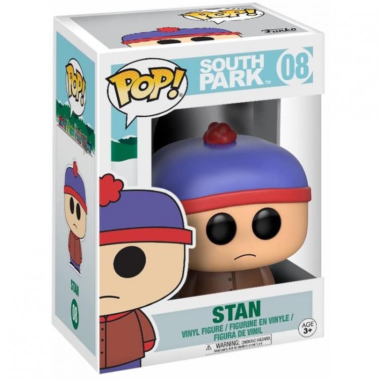 Funko Pop ! South Park - Stan (08) Statuetta Statua Cartoon Vinyl Action Figure