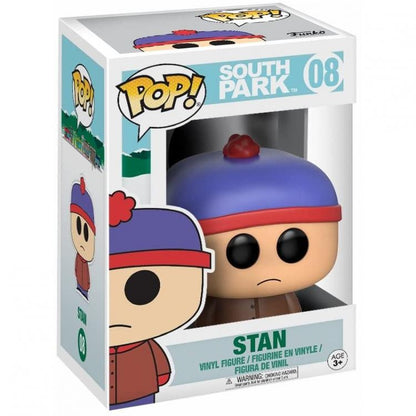 Funko Pop ! South Park - Stan (08) Statuetta Statua Cartoon Vinyl Action Figure