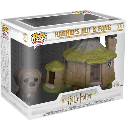 Funko Pop ! Harry Potter (08) Hagrid'S Hut With Fang Vinyl Figure Statua 15Cm