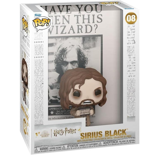 Funko Pop ! Harry Potter Cover - (08) Sirius Black Figure Prigioniero Di Azkaban