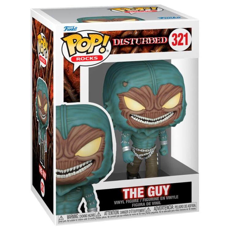 Funko Pop ! Rocks Disturbed - (321) The Guy (Disturbed Mascot) Figure Vinyl 9Cm