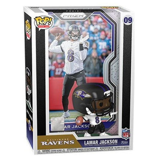 Funko Pop! Cover - Nfl (09) Lamar Jackson Football Vinyl Football Usa Figure