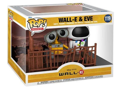 Funko Pop ! Disney Pixar Wall-E - (1119) Wall-E & Eve Vinyl Statuetta 25Cm Nuova