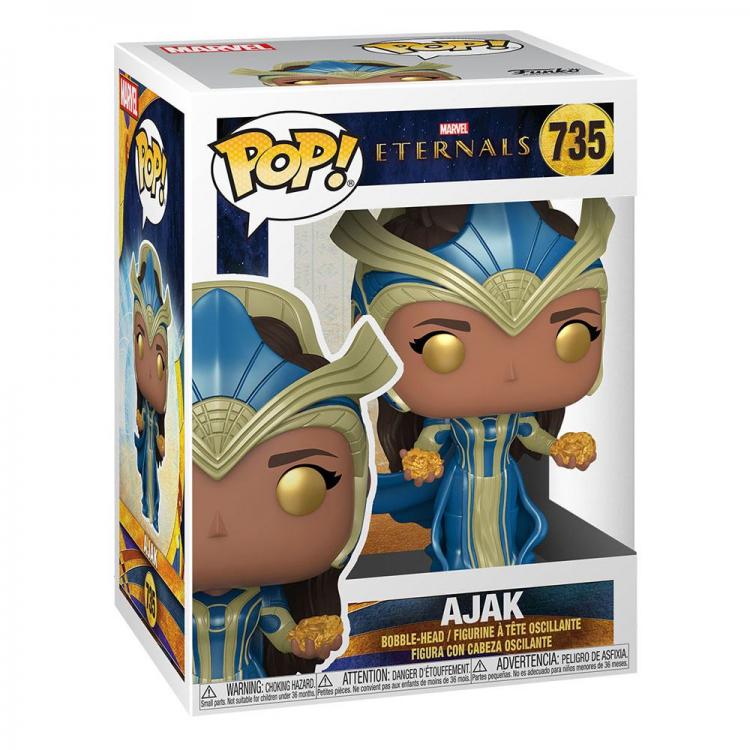 Funko Pop Marvel The Eternals 735 Ajak Marvel Statua Figure Disponibile Nuova