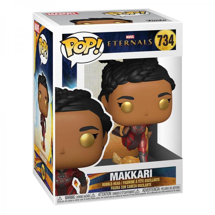 Funko Pop Marvel The Eternals 734 Makkari Marvel Statua Figure Disponibile Nuova