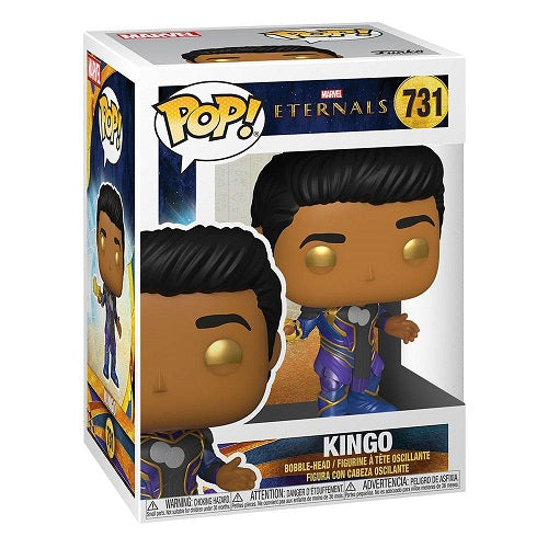 Funko Pop Marvel The Eternals 731 Kingo Marvel Statua Figure Vynil Disponibile