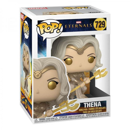 Funko Pop ! Marvel The Eternals (729) Thena Figure Movie Vinyil 9Cm Nuovo
