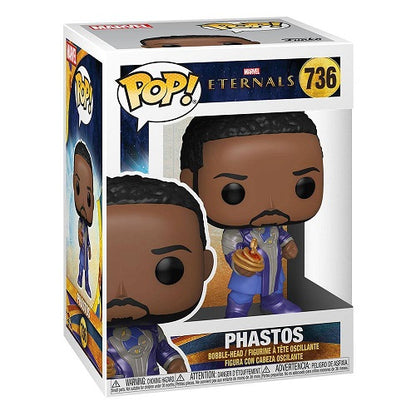 Funko Pop Marvel The Eternals 736 Phastos Marvel Statua Figure Disponibile Nuova