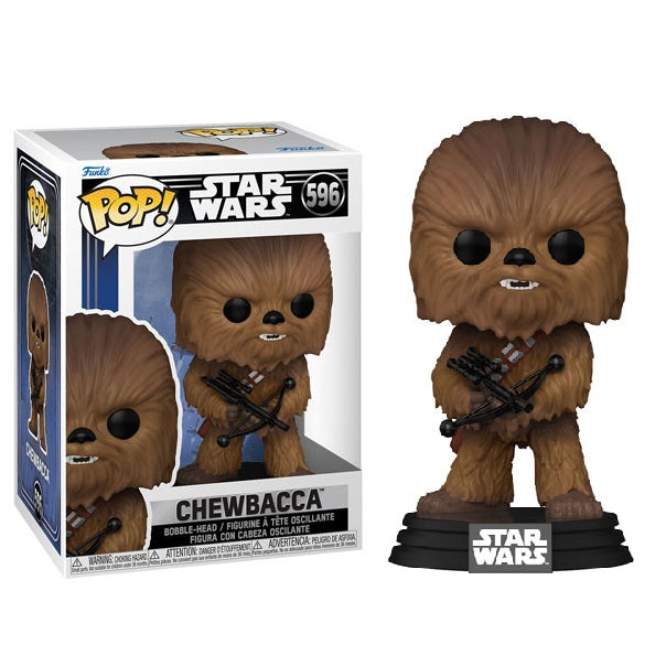 Funko Pop ! Star Wars New Classic - 596 Chewbacca Vinyl Figure Statua Collezione