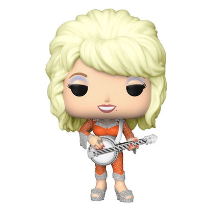Funko Pop ! Rocks - Dolly Parton (268) Figure Vinyl Rock Music 9Cm In Stock