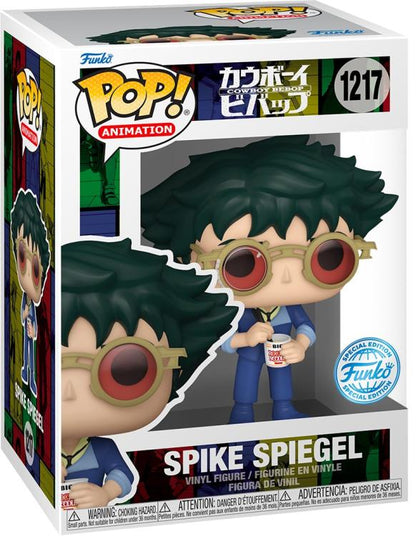 Funko Pop ! Animation Cowboy Bebop - (1217) Spike Spiegel Figure Special Exm 9Cm