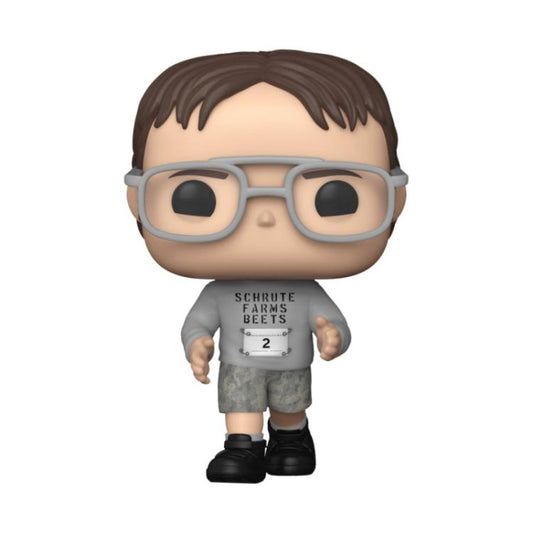 Funko Pop ! Tv The Office S8 - (1394) Fun Run Dwight Figure Vinyl 9Cm In Stock