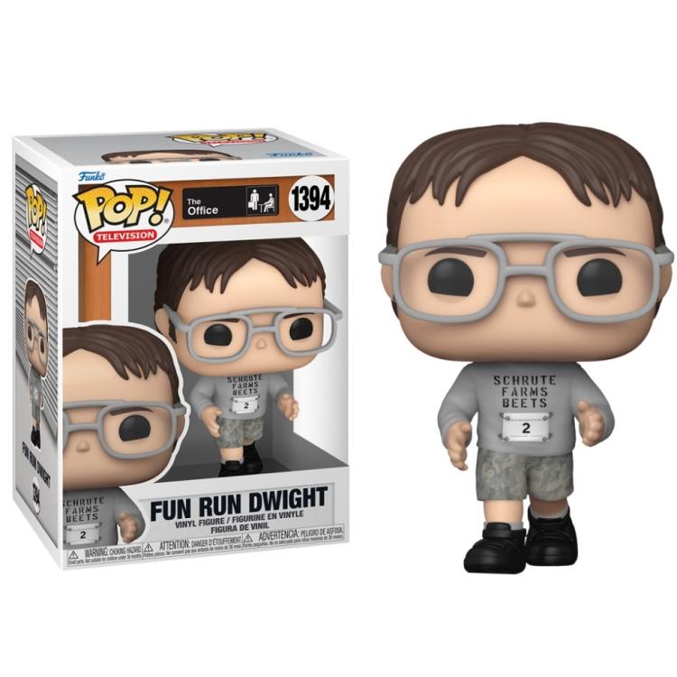 Funko Pop ! Tv The Office S8 - (1394) Fun Run Dwight Figure Vinyl 9Cm In Stock