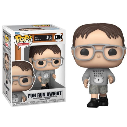 Funko Pop ! Tv The Office S8 - (1394) Fun Run Dwight Figure Vinyl 9Cm In Stock
