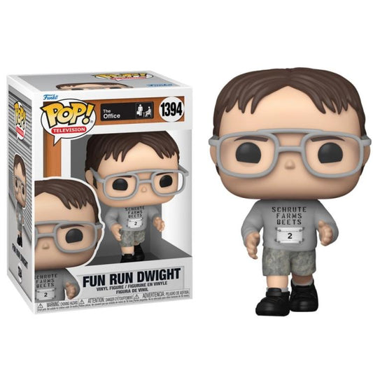 Funko Pop ! Tv The Office S8 - (1394) Fun Run Dwight Figure Vinyl 9Cm In Stock