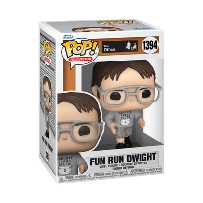 Funko Pop ! Tv The Office S8 - (1394) Fun Run Dwight Figure Vinyl 9Cm In Stock