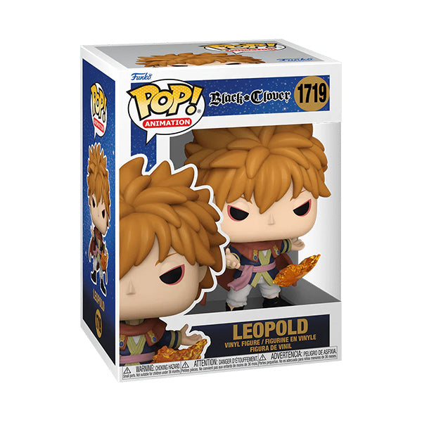 Funko Pop ! Animation Black Clover - (1719) Leopold Vermillion 9Cm Vinyl Figure