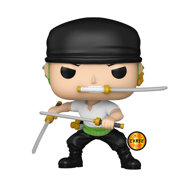 Funko Pop ! Animation One Piece S9 -(1775) Roronoa Zoro Chase Refresh Figure 9Cm