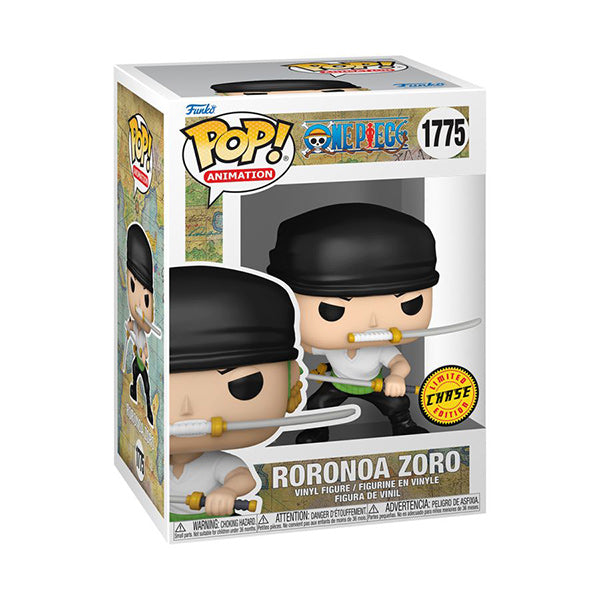 Funko Pop ! Animation One Piece S9 -(1775) Roronoa Zoro Chase Refresh Figure 9Cm
