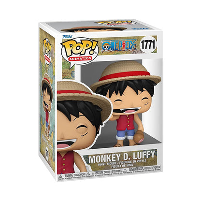 Funko Pop ! Animation One Piece S9 - (1771) Monkey D.Luffy W/ Meat Figure Op 9Cm