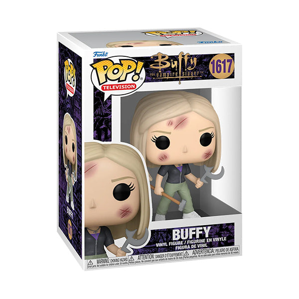 Funko Pop ! Television Buffy S2 - (1617) Buffy W/Weapons Vinyl Figure Tv 9Cm