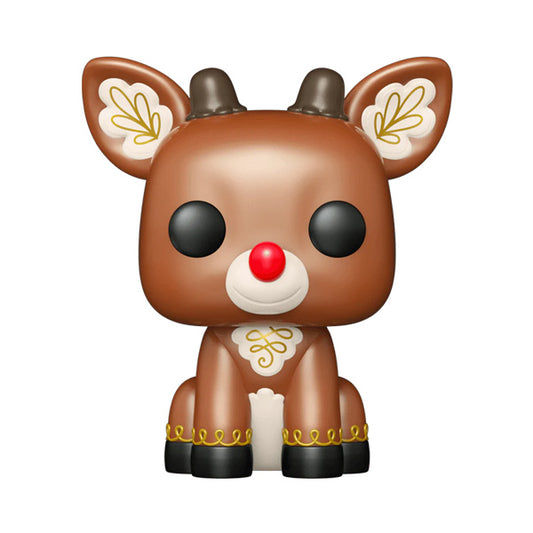 Funko Pop ! Movies Rudolph - (1858) Rudolph Sitting Vinyl Figure Statuetta 9Cm