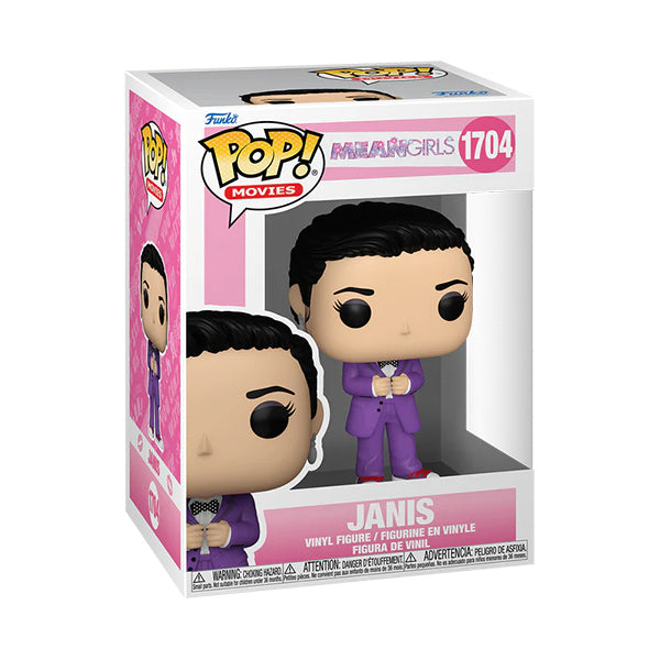 Funko Pop ! Movies - Mean Girls (1704) Janis Vinyl Figure 9Cm Statuetta Statua