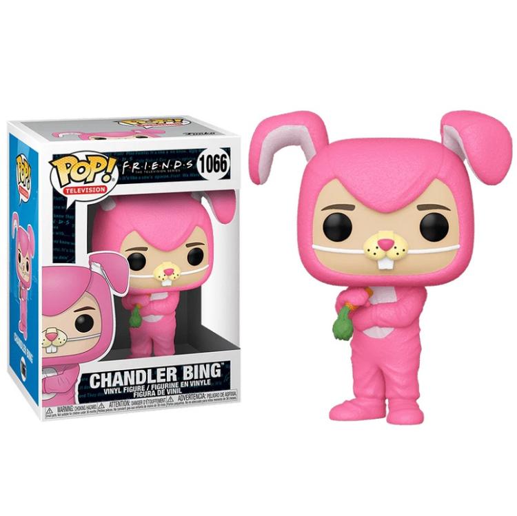 Funko Pop ! Television Friends - (1066) Chandler Bing As Bunny Figure Vinyl 9Cm