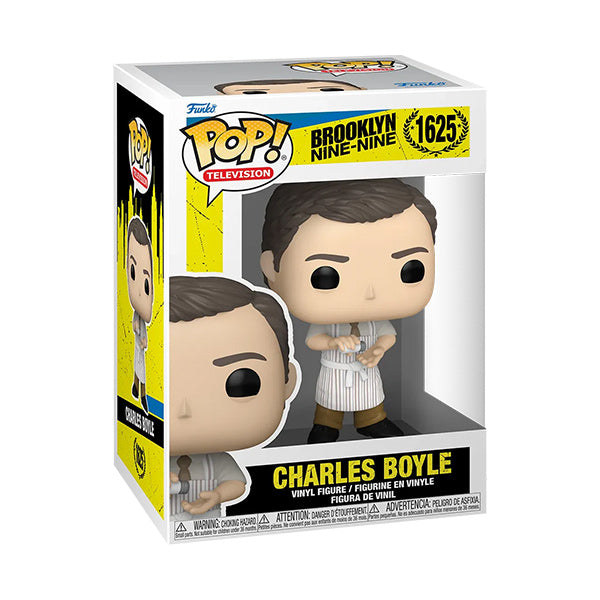 Funko Pop ! Television Brooklyn Nine-Nine (1625) Charles Boyle Vinyl Figure 9Cm