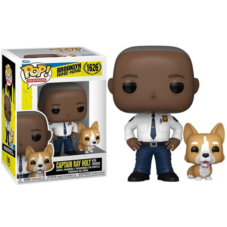Funko Pop ! Television Brooklyn Nine-Nine (1626) Captain Ray Holt Figure 9Cm