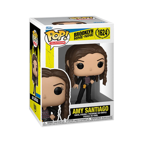 Funko Pop ! Television Brooklyn Nine-Nine (1624) Amy Santiago Vinyl Figure 9Cm