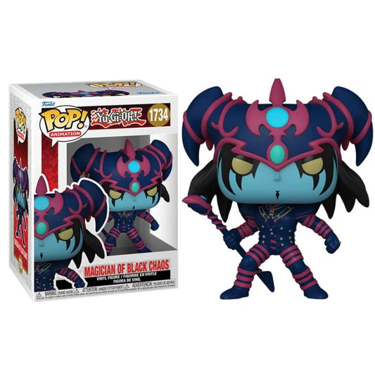 Funko Pop ! Animation Yu-Gi-Oh (1734) Magician Of Black Chaos Vinyl Figure 9Cm