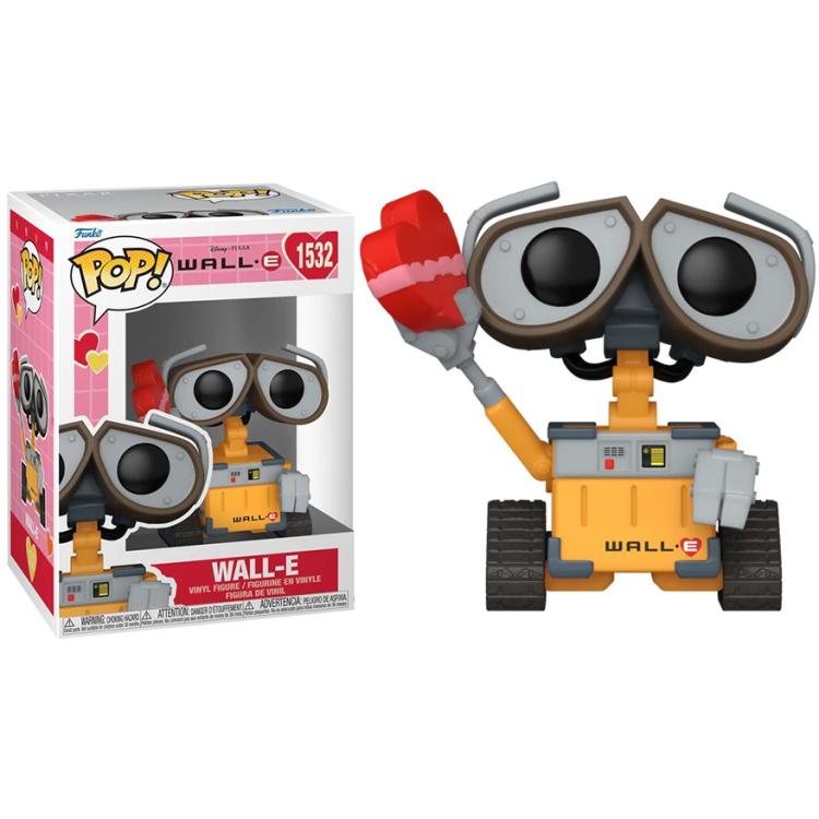 Funko Pop ! Disney - Wall-E Valentine 25 - (1522) Wall-E Figure 9Cm Statuetta
