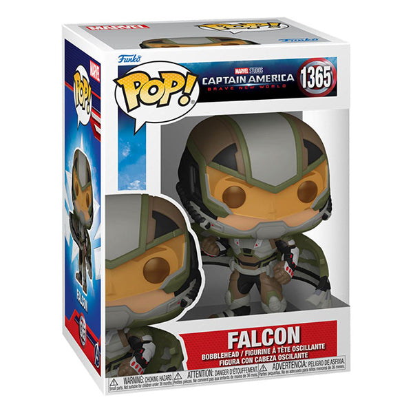 Funko Pop ! Marvel Captain America Brave New World (1365) Falcon Figure 15Cm