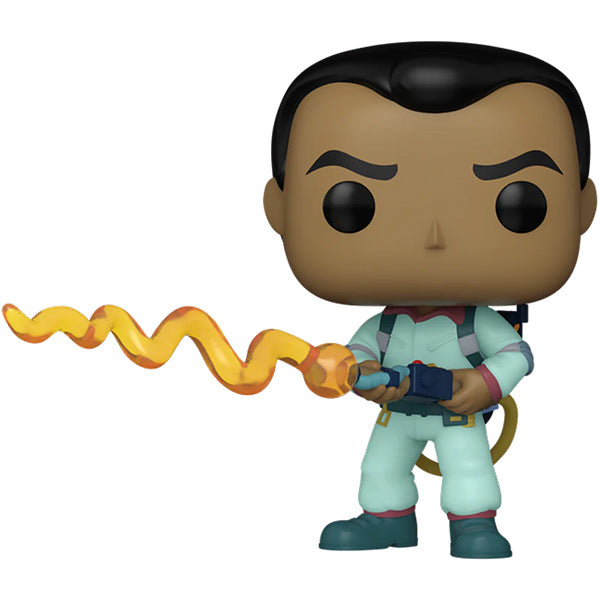 Funko Pop ! Animation The Real Ghost Busters (1782) Winston Zeddemore Figure 9Cm