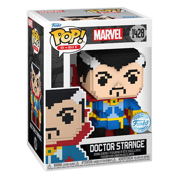 Funko Pop Marvel 8-Bit (1428) - Doctor Strange Vinyl Figure Special Edition 9Cm