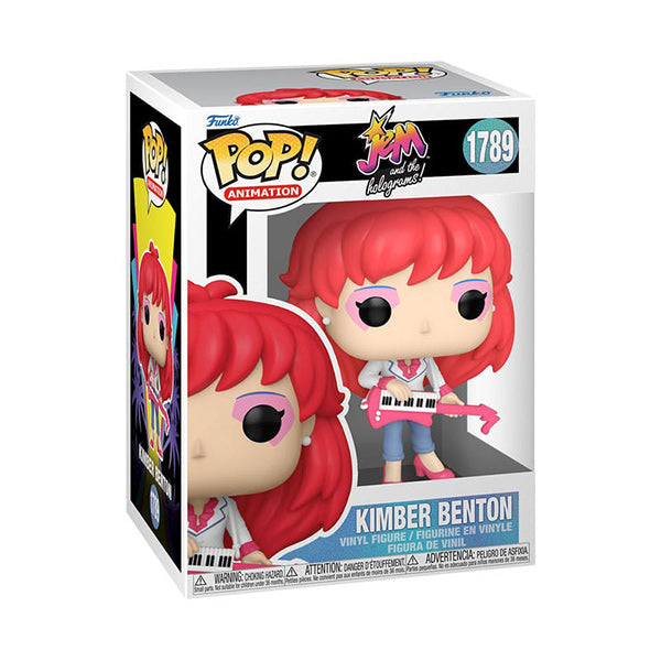Funko Pop! Animation Jem And The Holograms (1789) Kimber Benton Vinyl Figure 9Cm
