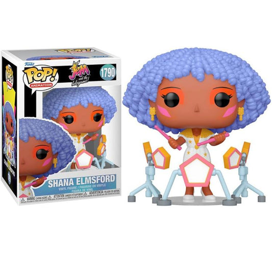 Funko Pop ! Animation Jem And The Holograms (1790) Shana Elmsford Figure 9Cm